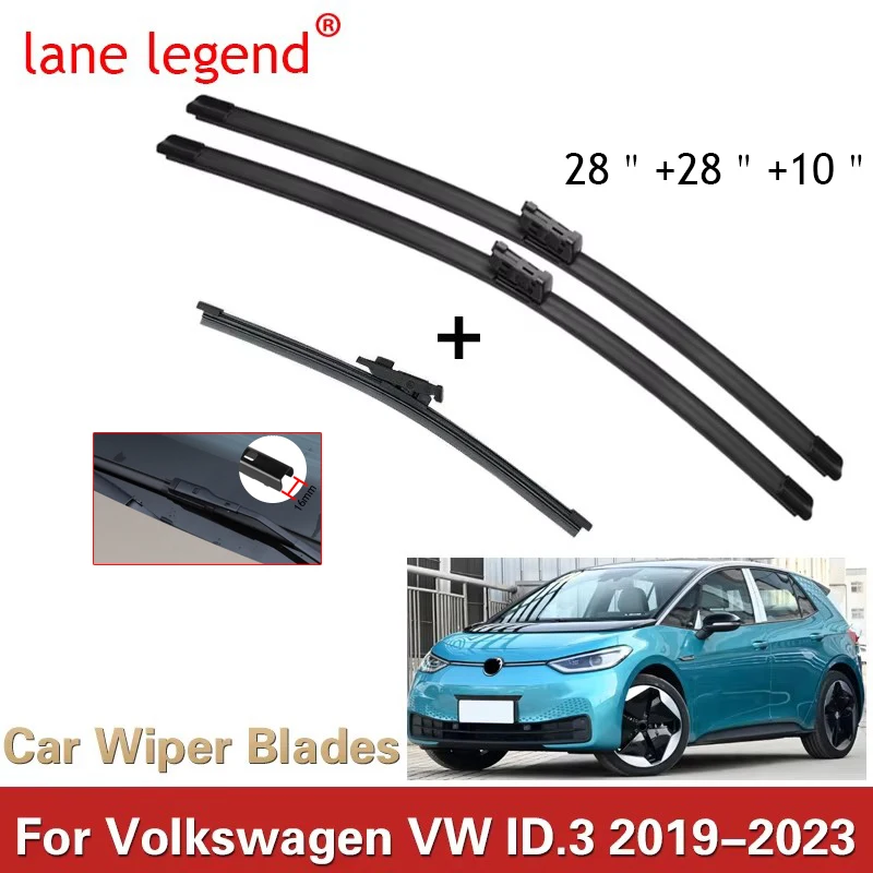 Щетки стеклоочистителя автомобиля для Volkswagen VW ID.3 ID3 2019 2020 2021 2022 2023, автомобильные аксессуары, щетки переднего и заднего стеклоочистителя
Щетки стеклоочистителя автомобиля для Volkswagen VW ID.3 ID3 2019 2020 2021 2022 2023, автомобильные аксессуары, щетки переднего и заднего стеклоочистителя