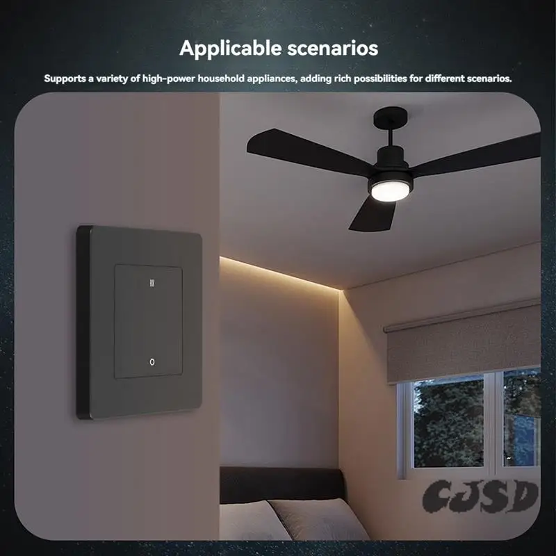 CJSD-Tuya 20A Zigbee Smart Heater AC Switch High Load Electricity Monitor Double Pole App Remote Control Support Alexa A
CJSD-Tuya 20A Zigbee Smart Heater AC Switch High Load Electricity Monitor Double Pole App Remote Control Support Alexa A