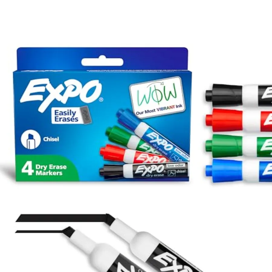 Dry Erase Markers Low Odor Ink Colors Chisel Tip Easily Erases Vibrant Ink Ideal for Classroom Back to School Supplies Teachers
Dry Erase Markers Low Odor Ink Colors Chisel Tip Easily Erases Vibrant Ink Ideal for Classroom Back to School Supplies Teachers