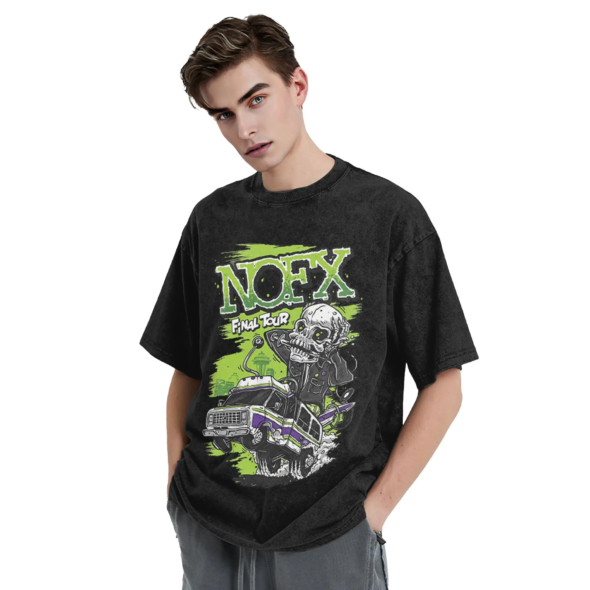 Nofx T-Shirt for Men Cotton Plus Size T Shirts Men's Tees Short O-Neck Summer Clothes Tops S-2XL
Nofx T-Shirt for Men Cotton Plus Size T Shirts Men's Tees Short O-Neck Summer Clothes Tops S-2XL
