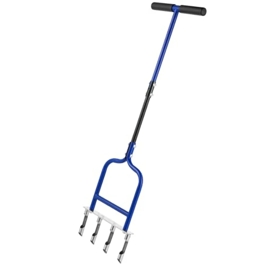 Spike Tine Fork Lawn Aerator 4 Stainless Steel Cut Pipe Spikes Manual Gardening Hand Tool - Grass Dethatcher Aerator Lawn Tool
Spike Tine Fork Lawn Aerator 4 Stainless Steel Cut Pipe Spikes Manual Gardening Hand Tool - Grass Dethatcher Aerator Lawn Tool