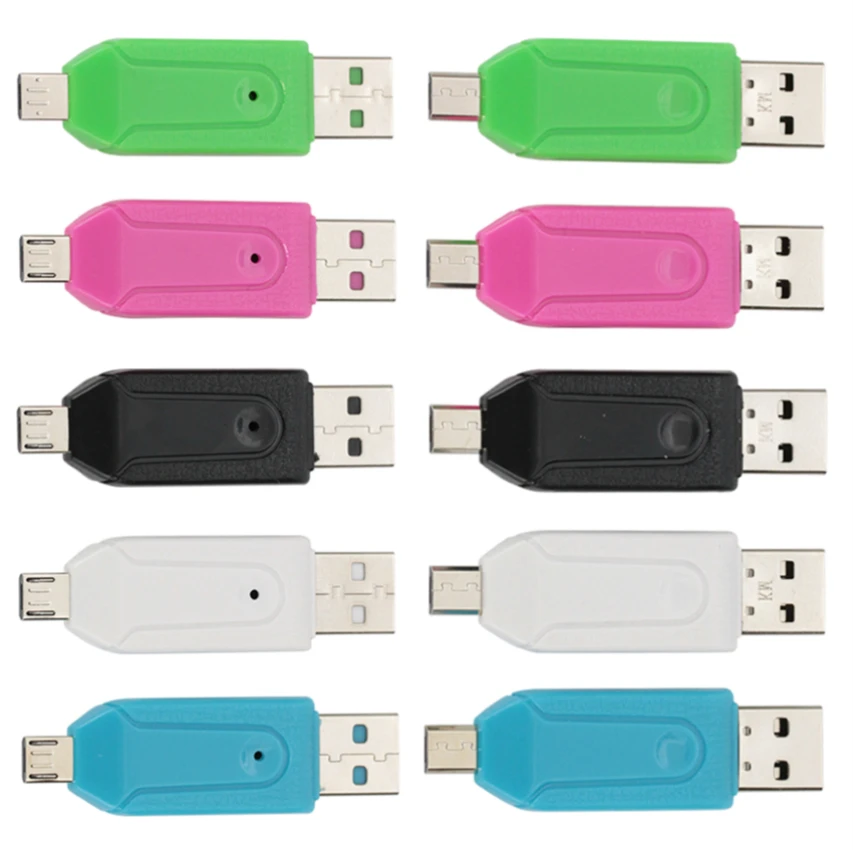 200pcs 2 in 1 USB OTG Card Reader Universal Micro Usb TF SD Card Reader Adapter for PC Phone Computer
200pcs 2 in 1 USB OTG Card Reader Universal Micro Usb TF SD Card Reader Adapter for PC Phone Computer