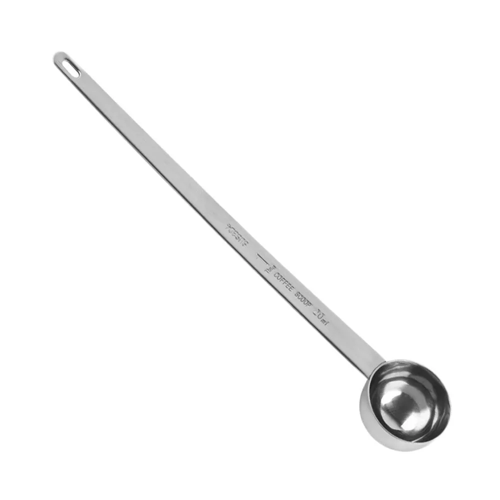 New Stainless Steel Coffee Scoop 5/10/15/20/25/30ML Long Handle Measuring Tablespoon Thicken Coffee Measuring Spoon Coffee
New Stainless Steel Coffee Scoop 5/10/15/20/25/30ML Long Handle Measuring Tablespoon Thicken Coffee Measuring Spoon Coffee