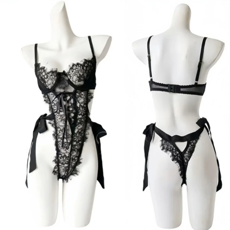 Summer New Sexy Lace Perspective Dress with Non Detachable Strap and One Piece Passionate Temptation Sexy Underwear for Women
Summer New Sexy Lace Perspective Dress with Non Detachable Strap and One Piece Passionate Temptation Sexy Underwear for Women