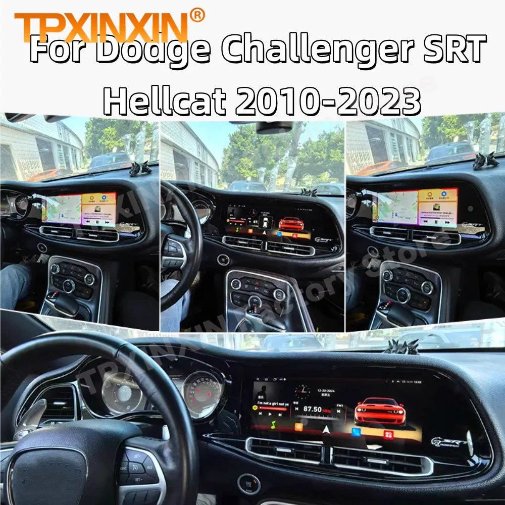 half-screen Android 13 For Dodge Challenger SRT Hellcat 2010~2023 GPS Navigation Car Radio Multimedia Stereo Receiver Head Unit
half-screen Android 13 For Dodge Challenger SRT Hellcat 2010~2023 GPS Navigation Car Radio Multimedia Stereo Receiver Head Unit