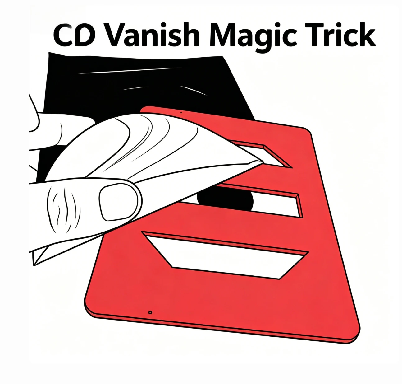 Professional CD Vanish Magic Trick Close Up Magician Prop Easy Illusion Party Show Gimmick Accessory Easy To Do Magia
Professional CD Vanish Magic Trick Close Up Magician Prop Easy Illusion Party Show Gimmick Accessory Easy To Do Magia