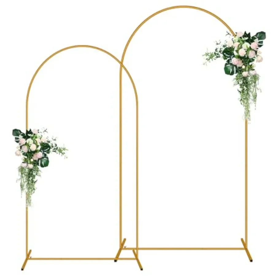 2 Pack 7.2FT/6FT,Balloon Arch Stand, Metal Background Arch Stand, Backdrop Arch Frame, Wedding Arch for Backdrop
2 Pack 7.2FT/6FT,Balloon Arch Stand, Metal Background Arch Stand, Backdrop Arch Frame, Wedding Arch for Backdrop