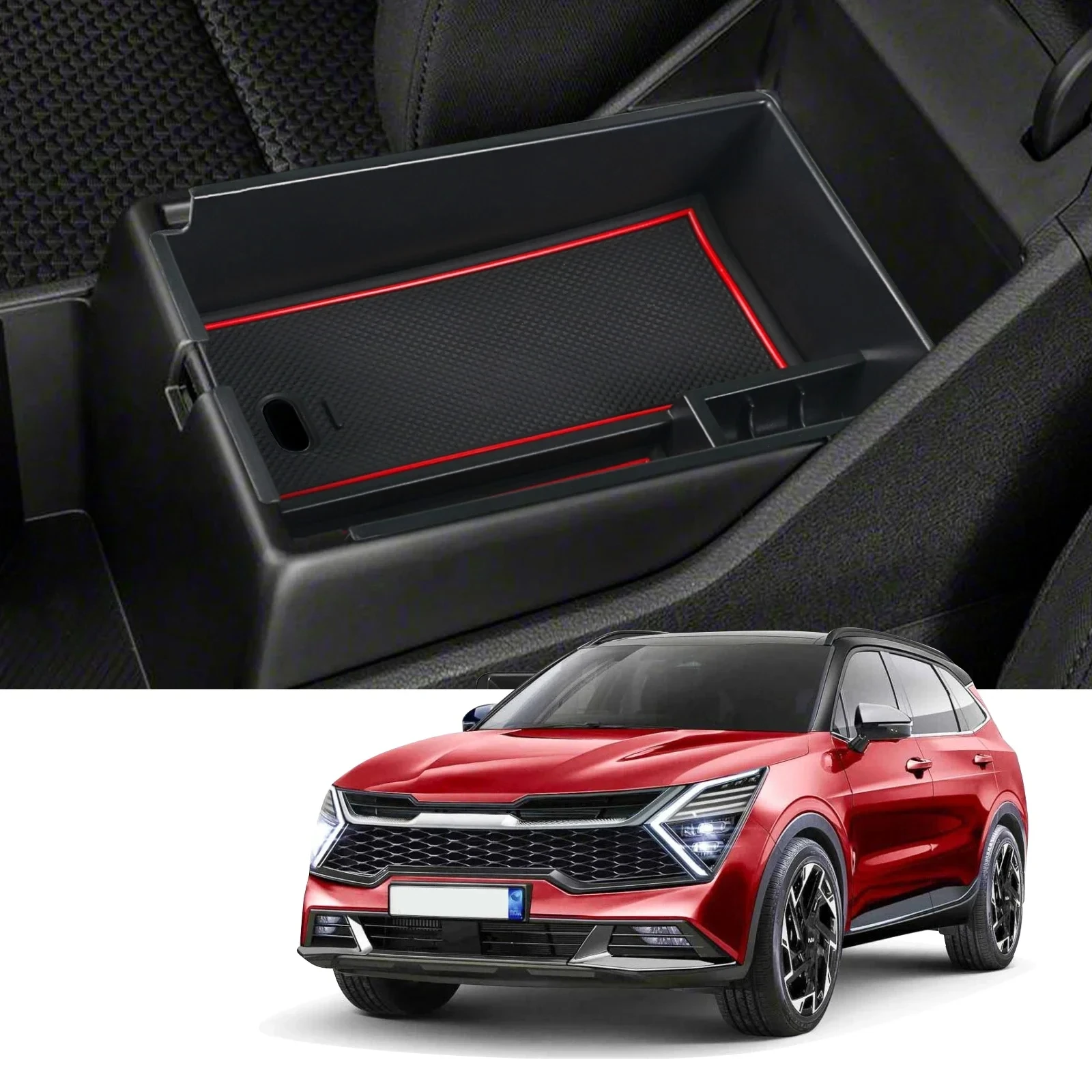 Center Console Organizer Tray Compatible for Kia Sportage 2021-2025 NQ5 Accessories Armrest Box Oragnizer Tray Secondary St
Center Console Organizer Tray Compatible for Kia Sportage 2021-2025 NQ5 Accessories Armrest Box Oragnizer Tray Secondary St