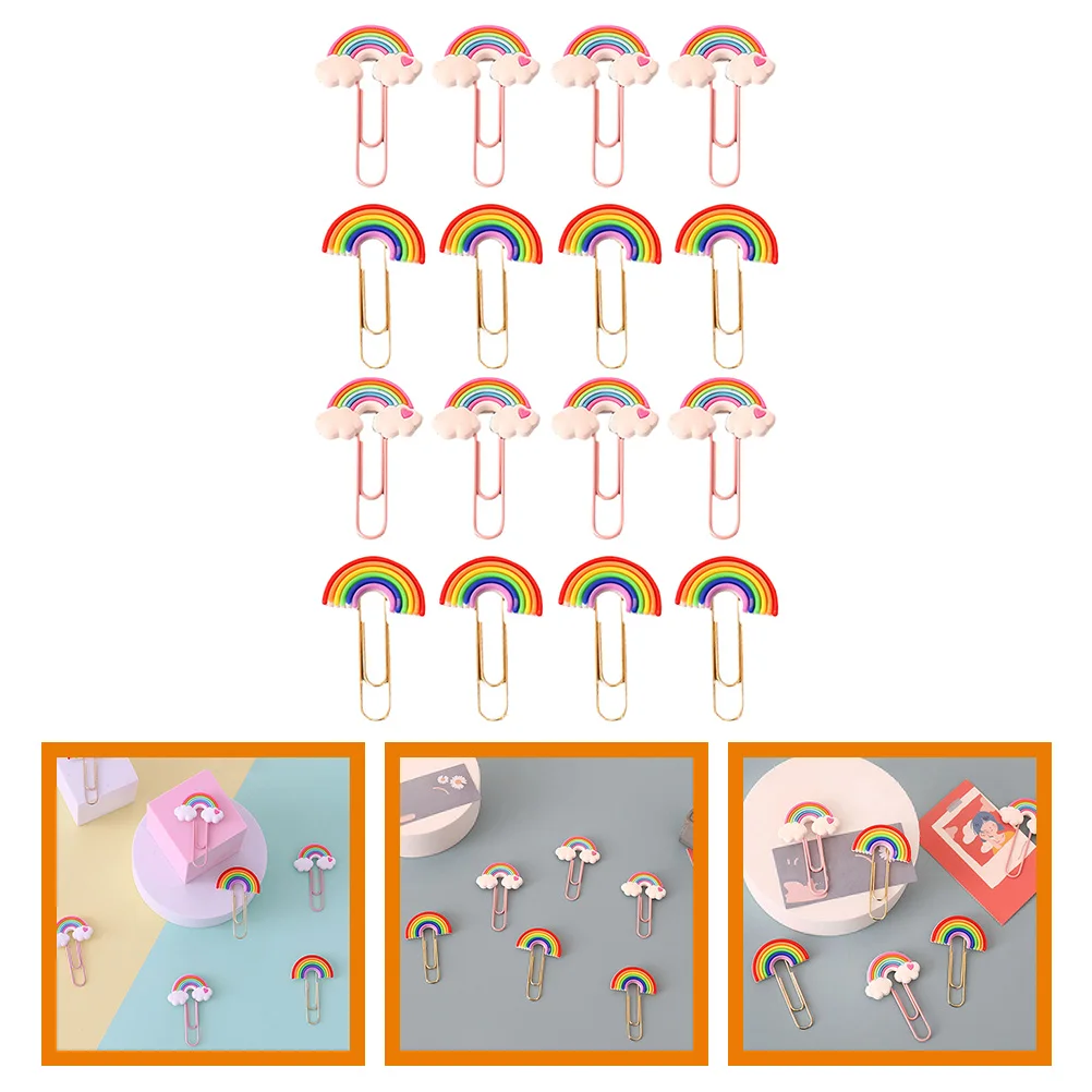 16 Pcs Colorful Bookmark Pins Multi-use Paper Clips Mini Unique Shaped Pvc Colored Office Craft
16 Pcs Colorful Bookmark Pins Multi-use Paper Clips Mini Unique Shaped Pvc Colored Office Craft