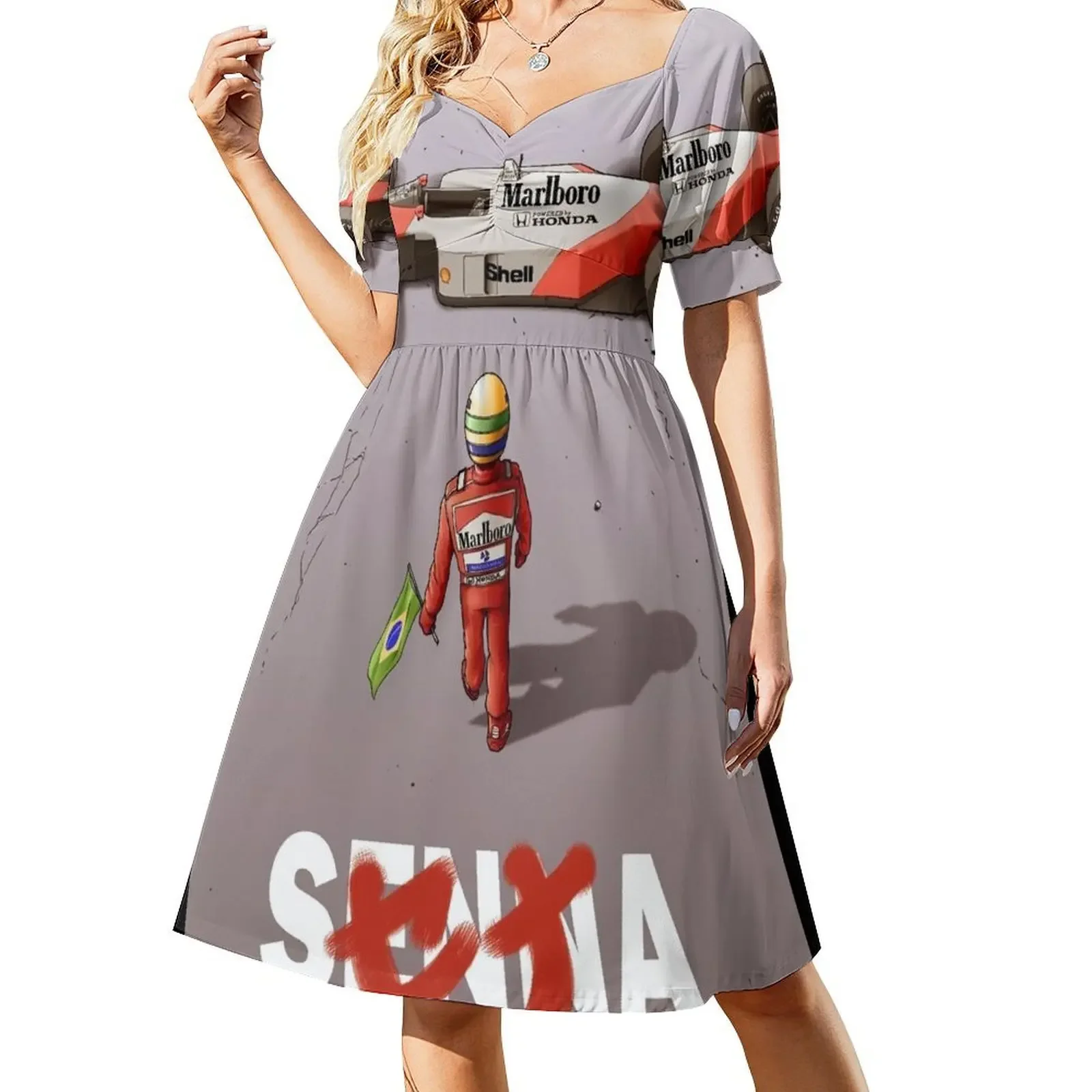 Design Ayrton Senna Sleeveless Dress summer women's suit dresses with long sleeves dress party night Dress for girls
Design Ayrton Senna Sleeveless Dress summer women's suit dresses with long sleeves dress party night Dress for girls