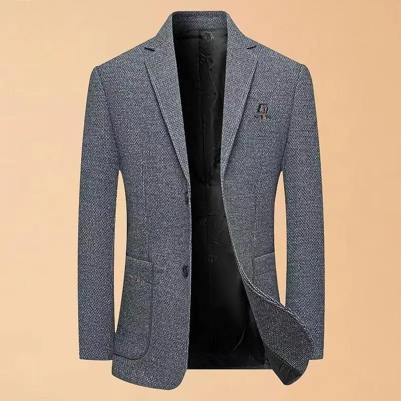 2026 Blazer's New Men's Fashionable Casual Business Wedding Banquet Hosting Dress Showcases A High-end Middle-aged Look Blazer
2026 Blazer's New Men's Fashionable Casual Business Wedding Banquet Hosting Dress Showcases A High-end Middle-aged Look Blazer