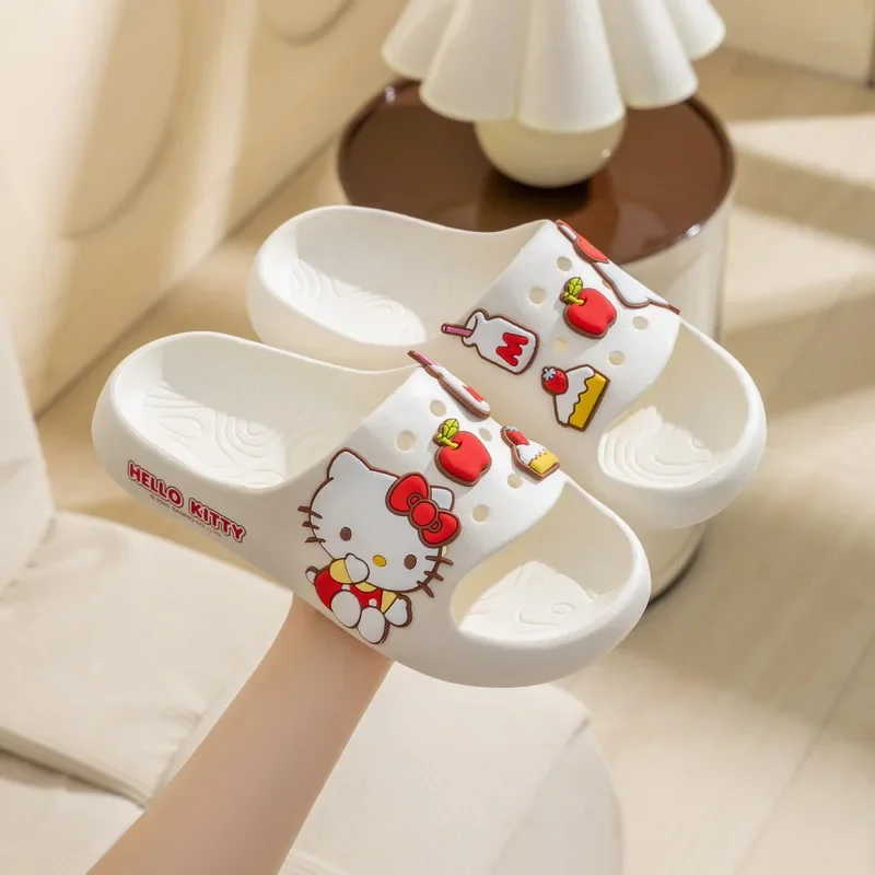 2025 Hangyodon Hello Kitty Anime Kawaii Sanrio Ins New Indoor Home Slipper Cute Kuromi Cartoon Pvc Shoes Gifts for Girls
2025 Hangyodon Hello Kitty Anime Kawaii Sanrio Ins New Indoor Home Slipper Cute Kuromi Cartoon Pvc Shoes Gifts for Girls