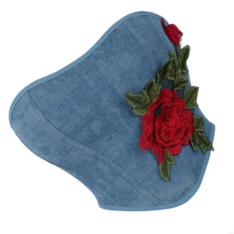 49ME Unique Rose Stitched Denims Corset Workout Body Shaper Comfortable Waist Cincher for Casual Outings and Dating Nights
49ME Unique Rose Stitched Denims Corset Workout Body Shaper Comfortable Waist Cincher for Casual Outings and Dating Nights