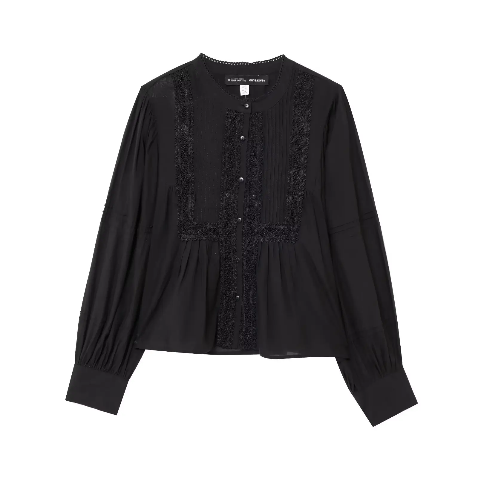 ZBZA Spring New Faionable Lace irt Women's Sle Slim Pleats Top Polyester Fiber Long Sve round Ne Single Row Multi ...
ZBZA Spring New Faionable Lace irt Women's Sle Slim Pleats Top Polyester Fiber Long Sve round Ne Single Row Multi ...