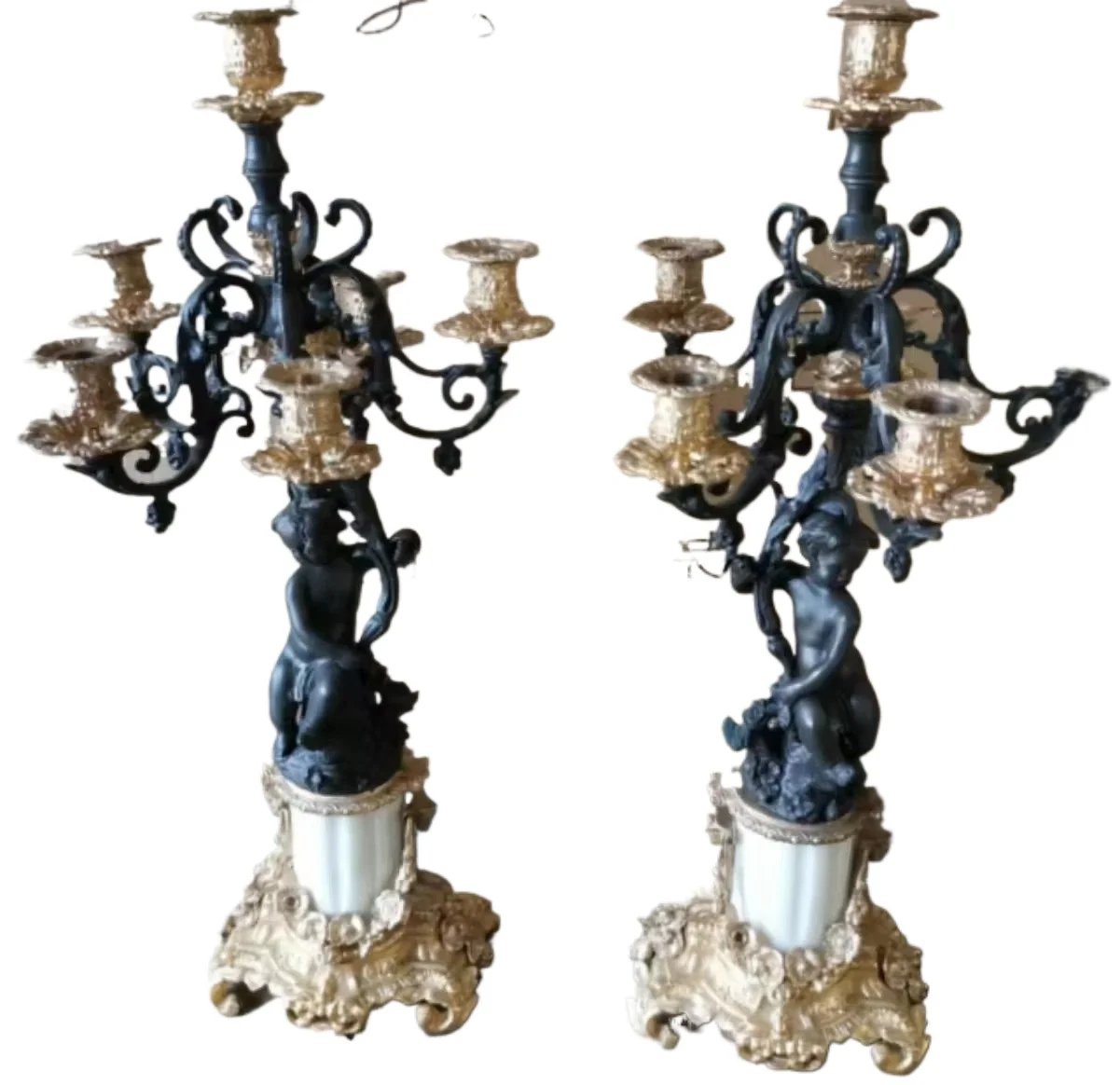 ZL2Royal Golden Copper Candle Holder Wedding Candelabra Centerpieces Candlestick Sculpture Stand for Villa Decoration
ZL2Royal Golden Copper Candle Holder Wedding Candelabra Centerpieces Candlestick Sculpture Stand for Villa Decoration