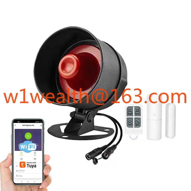 WIFI-динамик WIFI Комплект наружной сигнализации Мощная уличная сигнализация WIFI, звук 110 дБ
WIFI-динамик WIFI Комплект наружной сигнализации Мощная уличная сигнализация WIFI, звук 110 дБ
