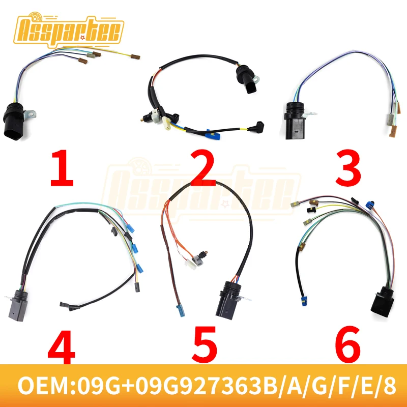 09G automatic transmission harness 09G927363F 14-pin for Volkswagen Audi 09G927363 09G927363B 09G927363G 09G927363E 09G927363A-8
09G automatic transmission harness 09G927363F 14-pin for Volkswagen Audi 09G927363 09G927363B 09G927363G 09G927363E 09G927363A-8