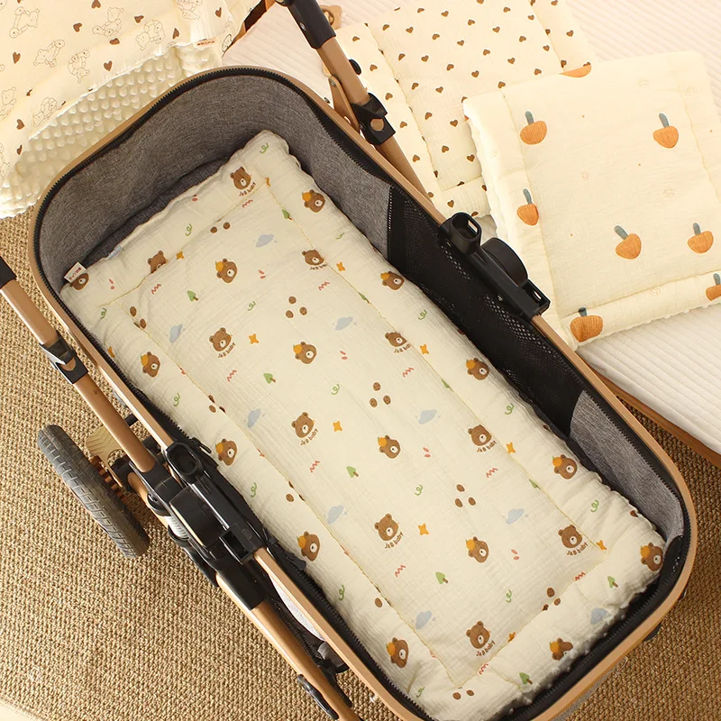 Soft Cotton Stroller Pad - Thickened Baby Seat Cushion, Universal for All Seasons & Strollers, Warm & Comfy
Soft Cotton Stroller Pad - Thickened Baby Seat Cushion, Universal for All Seasons & Strollers, Warm & Comfy