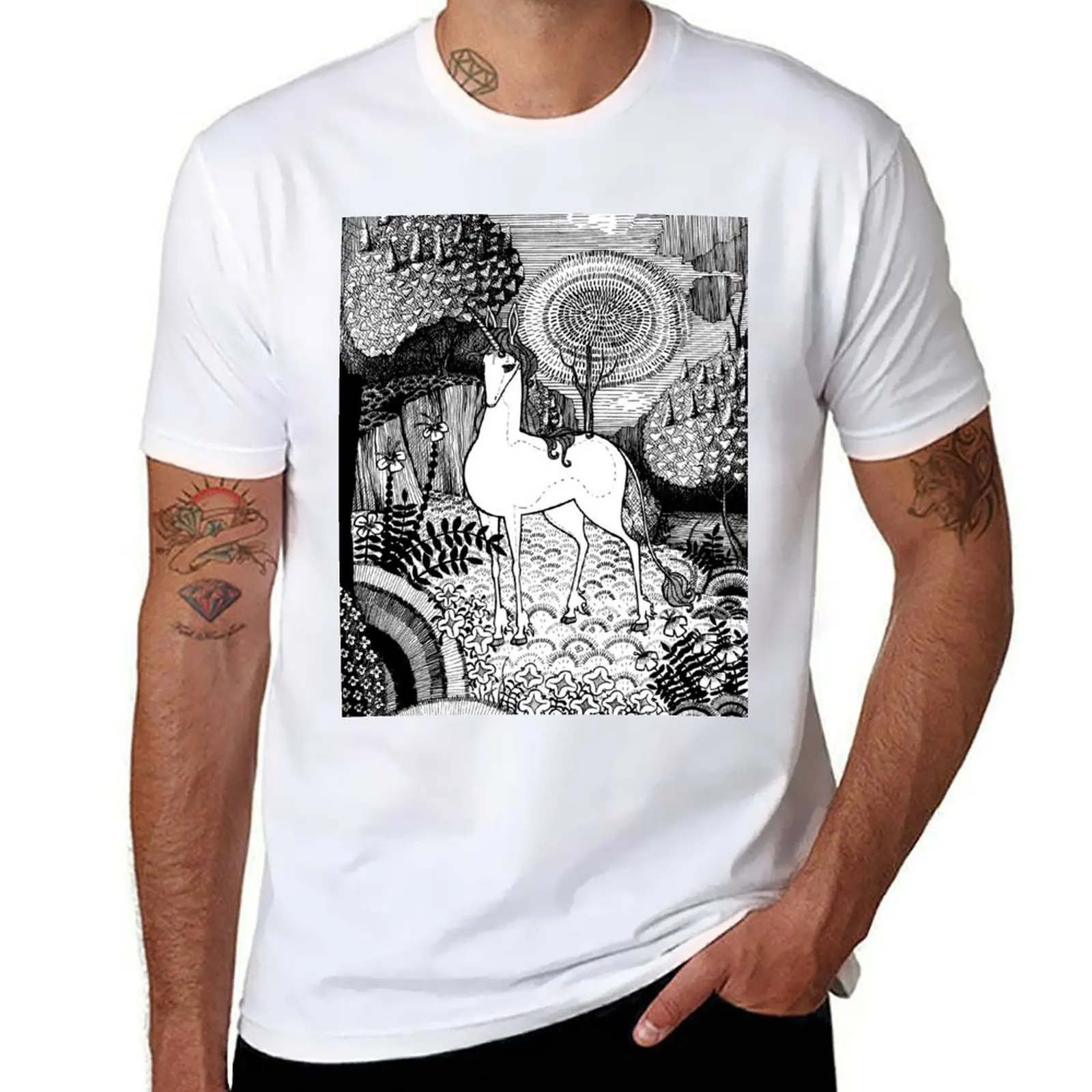 The Last Unicorn in the forest T-Shirt t shirt for man cotton tshirt 100% funny t shirts cotton T-Shirt
The Last Unicorn in the forest T-Shirt t shirt for man cotton tshirt 100% funny t shirts cotton T-Shirt