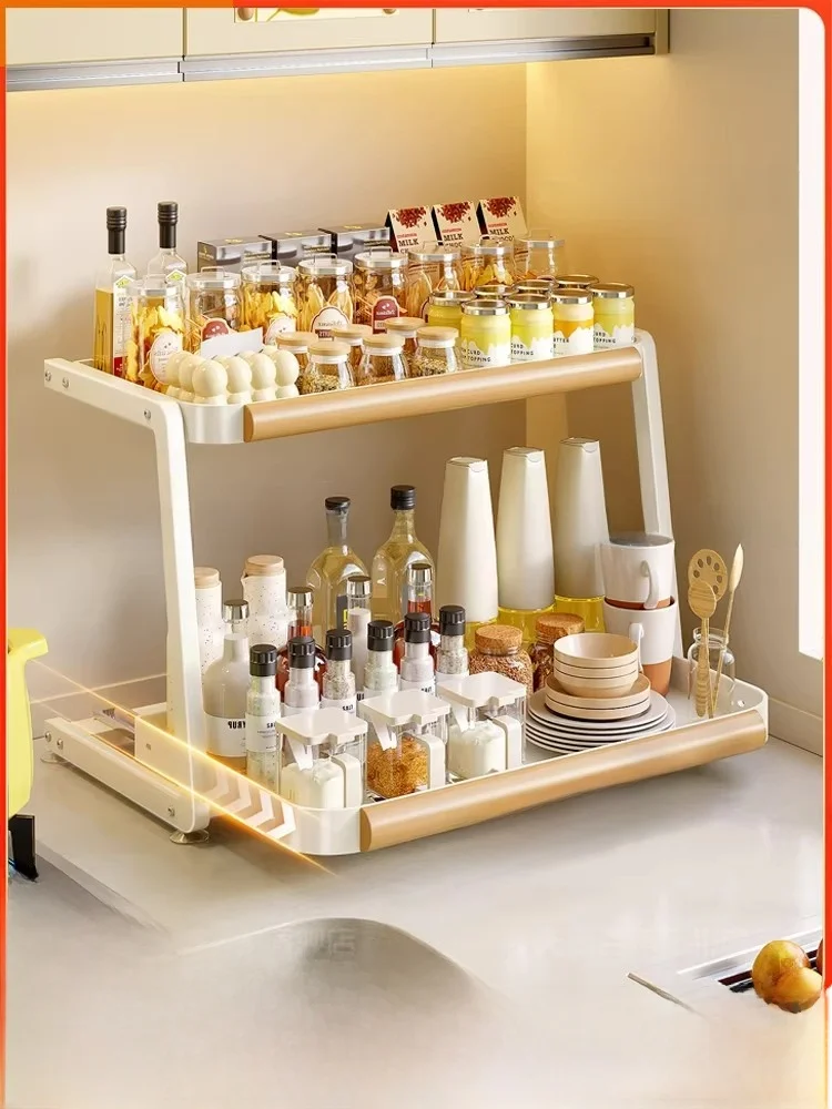 Multi-Functional Kitchen Storage Rack Pull-Out Spice Holder Salt Pot Chopsticks Knife Rack Multi-Layer Organizer Home Use
Multi-Functional Kitchen Storage Rack Pull-Out Spice Holder Salt Pot Chopsticks Knife Rack Multi-Layer Organizer Home Use