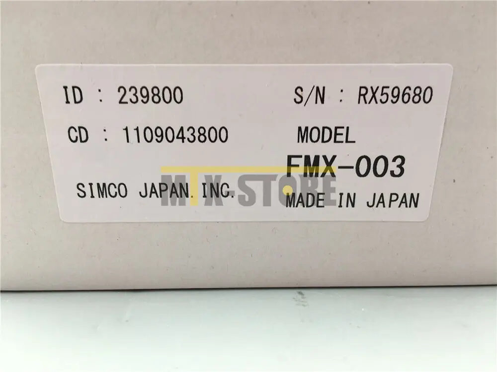 1 шт. Новый SIMCO FMX-003 FMX003 Электрический ИЗМЕРИТЕЛЬ СТАТИЧЕСКОГО электростатического разряда
1 шт. Новый SIMCO FMX-003 FMX003 Электрический ИЗМЕРИТЕЛЬ СТАТИЧЕСКОГО электростатического разряда