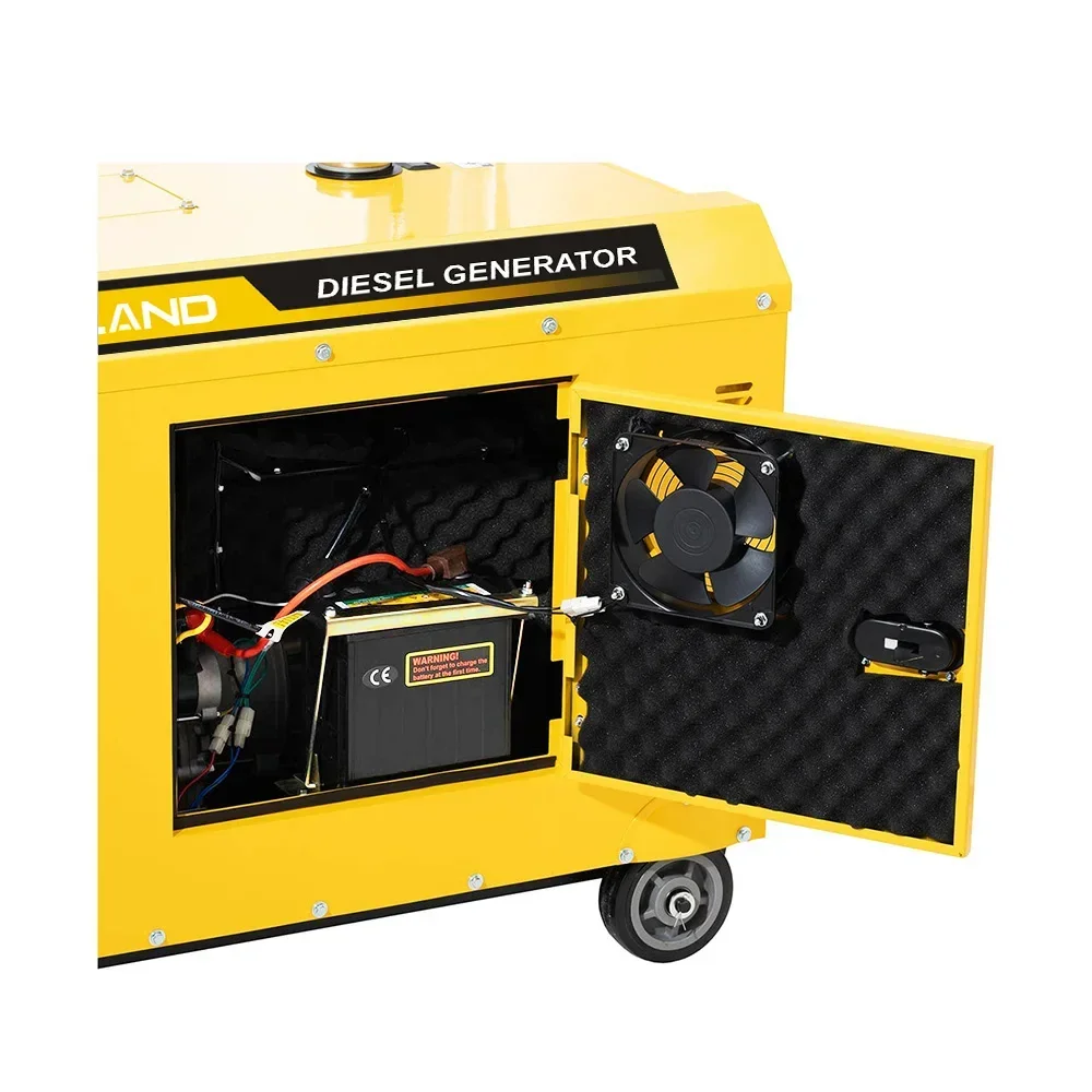 8KW 8KVA 3 Phase Silent Generator 1100F Engine Emergency Stop Protection Industrial Standby Generation Equipment
8KW 8KVA 3 Phase Silent Generator 1100F Engine Emergency Stop Protection Industrial Standby Generation Equipment