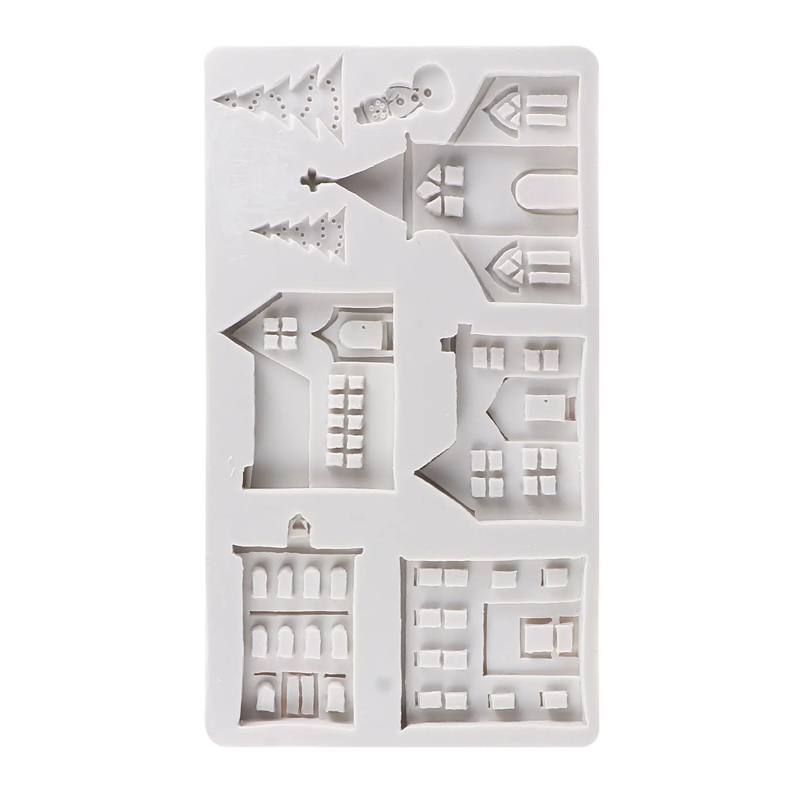 Silicone Baking Mold Christmas House Shape Chocolate Molds Pastry Tools DIY Cookie Food Grade Safe Clean Durability Cake
Silicone Baking Mold Christmas House Shape Chocolate Molds Pastry Tools DIY Cookie Food Grade Safe Clean Durability Cake
