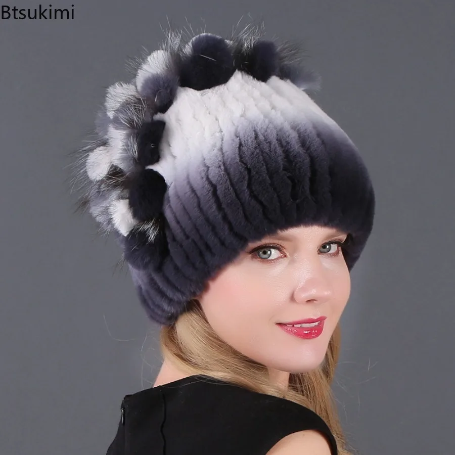 2026 Women's Warm Knitted Genuine Rex Rabbit Fur Hats Winter Quality Real Fur Hat Natural Warm Snow Rex Rabbit Fur Caps Ladies
2026 Women's Warm Knitted Genuine Rex Rabbit Fur Hats Winter Quality Real Fur Hat Natural Warm Snow Rex Rabbit Fur Caps Ladies