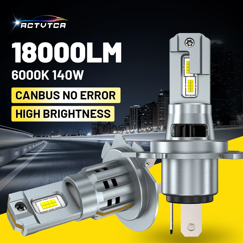 ACTVTCA 2PCS H4 H7 LED Headlighta 1:1 Mini Size Halogen bulbs Headlamp Wireless CSP Chips H4 LED Car lights 6000K Auto Lamp
ACTVTCA 2PCS H4 H7 LED Headlighta 1:1 Mini Size Halogen bulbs Headlamp Wireless CSP Chips H4 LED Car lights 6000K Auto Lamp