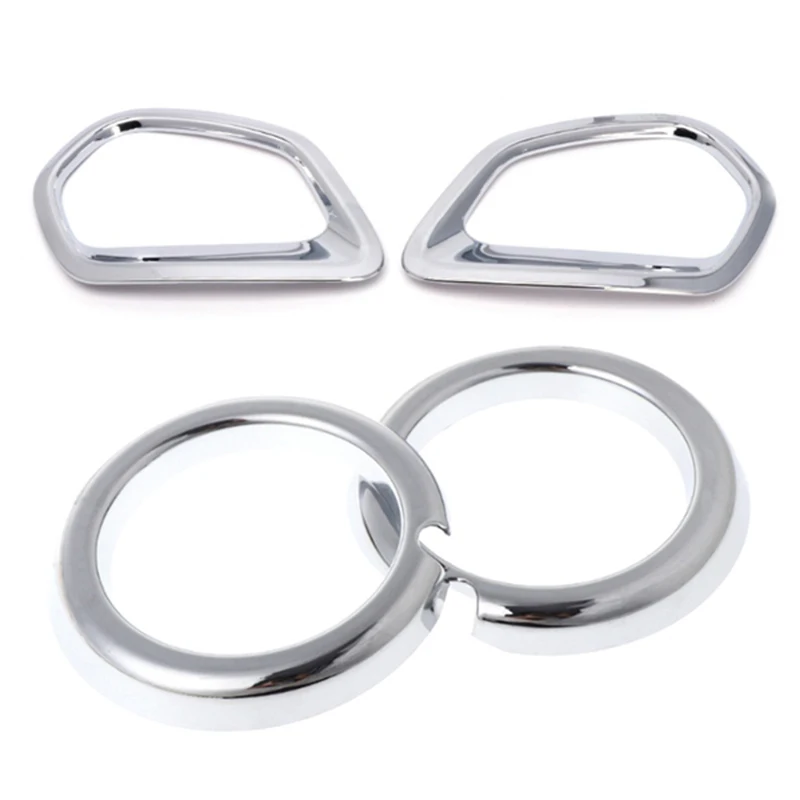 ABS Chrome Front and Rear Fog Lights Cover Trim Decorative Frame For Mitsubishi Outlander 2016-2020
ABS Chrome Front and Rear Fog Lights Cover Trim Decorative Frame For Mitsubishi Outlander 2016-2020