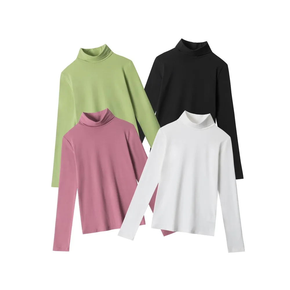 Облегающие внутренние базовые зимне-осенние боди с высоким воротником, офисные женские футболки для фитнеса, элегантные топы с длинными рукавами для женщин и девочек
Облегающие внутренние базовые зимне-осенние боди с высоким воротником, офисные женские футболки для фитнеса, элегантные топы с длинными рукавами для женщин и девочек