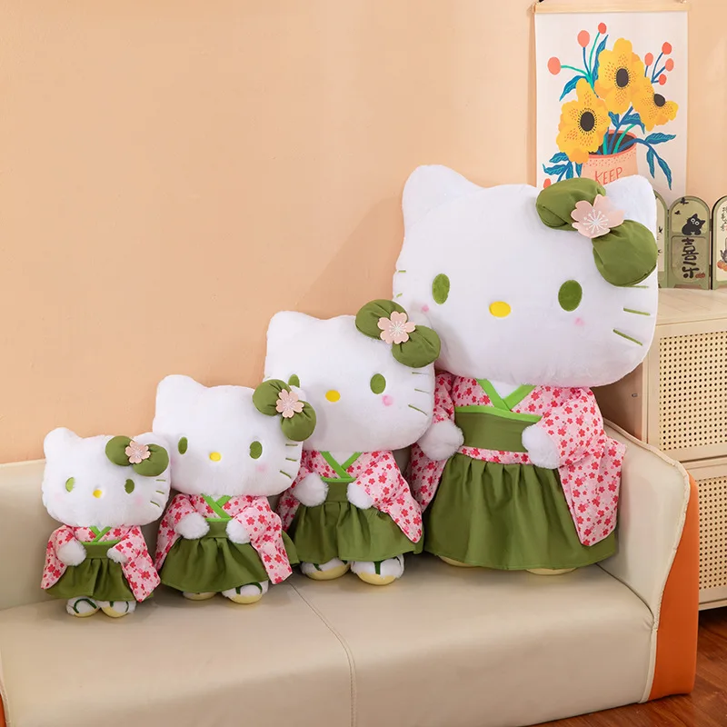 Kt Cat Мягкие плюшевые игрушки Кимоно в японском стиле Сакура Матча Зеленая мягкая кукла Kawaii Cat Декор для девочек Подушка на день рождения Подарок
Kt Cat Мягкие плюшевые игрушки Кимоно в японском стиле Сакура Матча Зеленая мягкая кукла Kawaii Cat Декор для девочек Подушка на день рождения Подарок