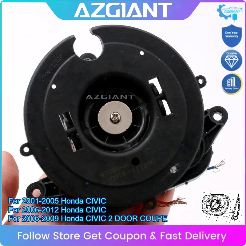 AZGIANT Electric Side View Mirror Adjustment Motor for 2001-2012 Honda CIVIC Replacement Car Repair DIY Durable Auto Parts
AZGIANT Electric Side View Mirror Adjustment Motor for 2001-2012 Honda CIVIC Replacement Car Repair DIY Durable Auto Parts