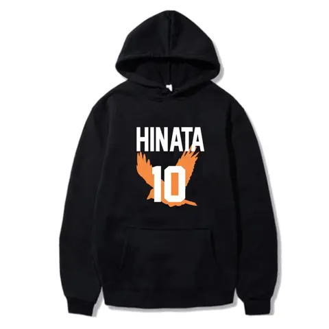 Haikyuu Anime Clothing Hinata Graphic Print Hooded Men Women Loose Casual Hoodies Comfortable Sweatshirt Harajuku Streetwear