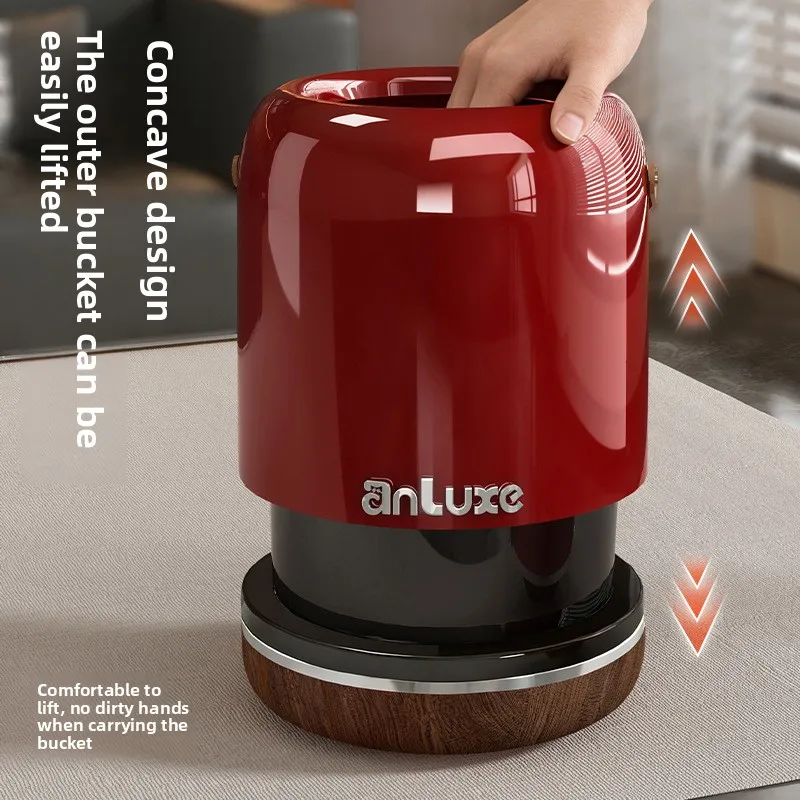Household uncovered living room trash can 2026 new bedroom light luxury high-end large-capacity movable paper basket with wheels
Household uncovered living room trash can 2026 new bedroom light luxury high-end large-capacity movable paper basket with wheels