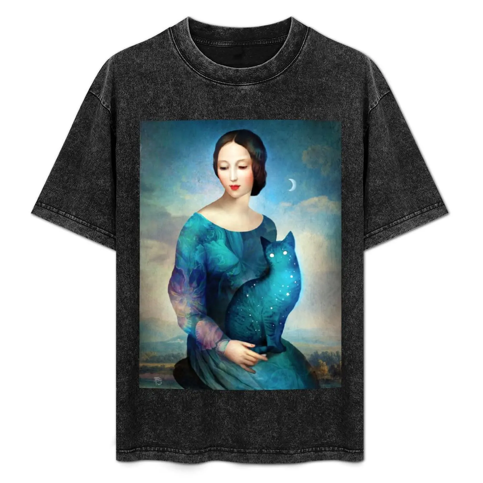 Night Cat T-Shirt Basic Casual Wear Short Sleeve Top
Night Cat T-Shirt Basic Casual Wear Short Sleeve Top