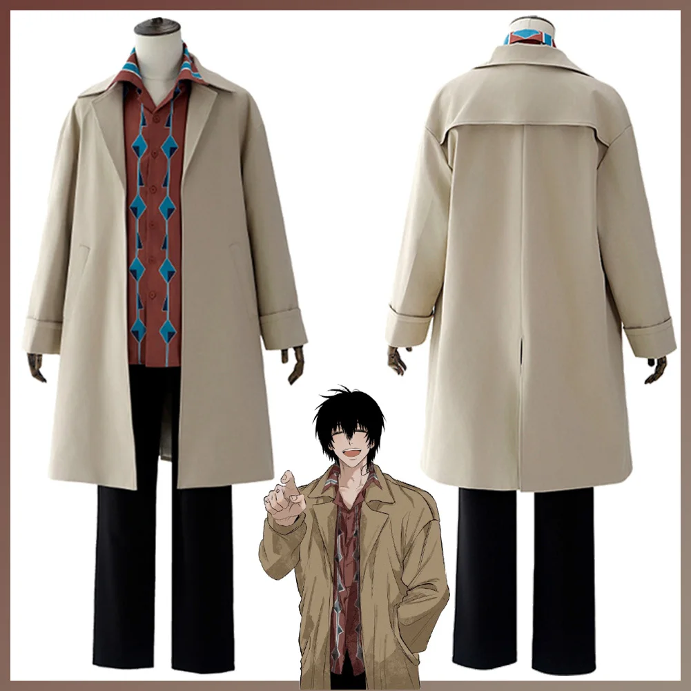 Disguise Nagumo Yoichi Cosplay Shirt Coat Clothing Anime Days of Sakamoto Costume Adult Men Role Play Fancy Dress Up Party Cloth
Disguise Nagumo Yoichi Cosplay Shirt Coat Clothing Anime Days of Sakamoto Costume Adult Men Role Play Fancy Dress Up Party Cloth