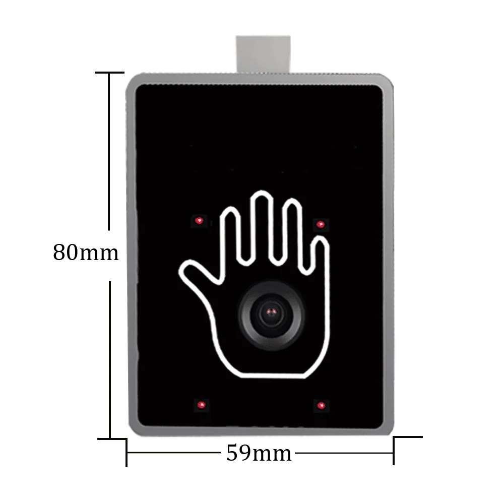 Palm Vein Biometrics Palm Recognition for Payment Access Control Time Attendance with Android Linux WIndow API SDK(HF-VP920)
Palm Vein Biometrics Palm Recognition for Payment Access Control Time Attendance with Android Linux WIndow API SDK(HF-VP920)