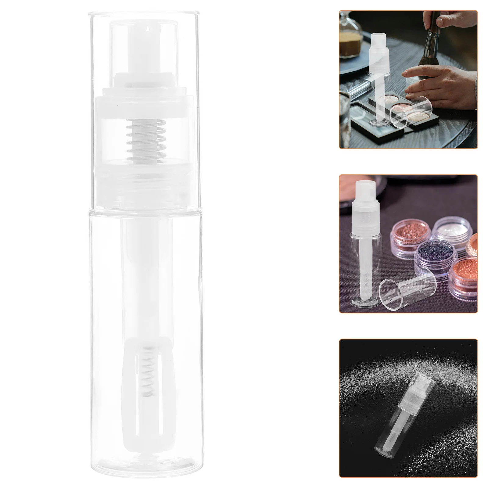 Powder Spray Bottle Nebulizer Portable Empty Hair Bottles Dry Sprayer Dispenser for Baking Spices Travel
Powder Spray Bottle Nebulizer Portable Empty Hair Bottles Dry Sprayer Dispenser for Baking Spices Travel