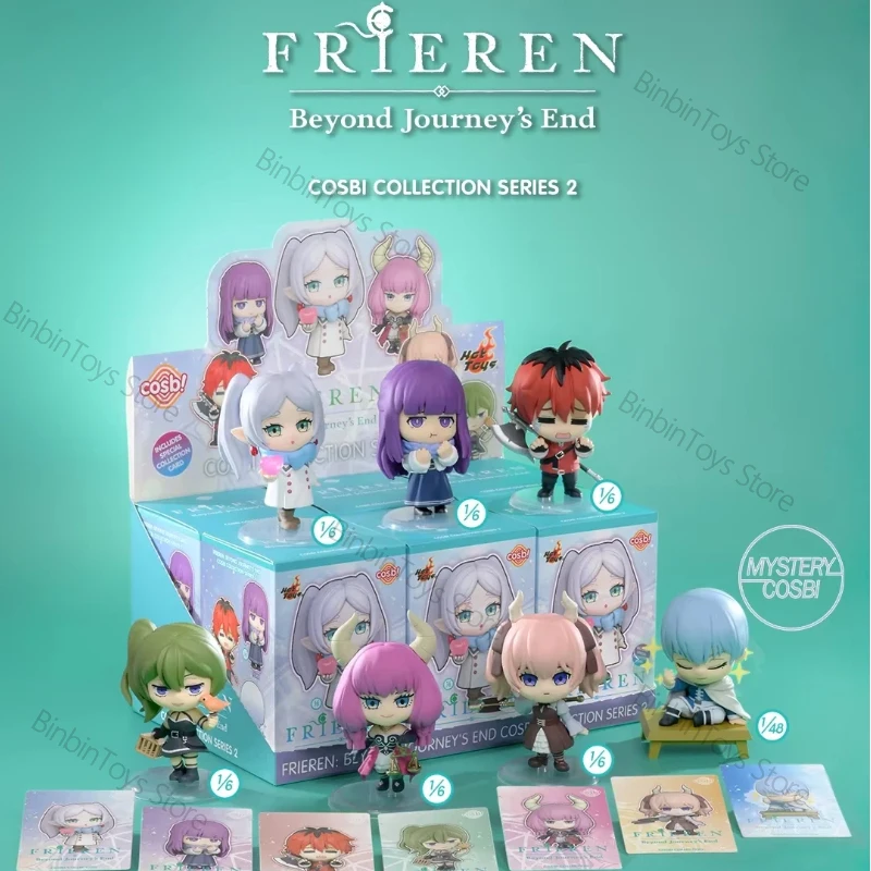 New Hot Toys Cosbi Frieren Beyond Journey End V2 Series Blind Box Collectible Figurine Desktop Ornament Anime Gift Collectors
New Hot Toys Cosbi Frieren Beyond Journey End V2 Series Blind Box Collectible Figurine Desktop Ornament Anime Gift Collectors