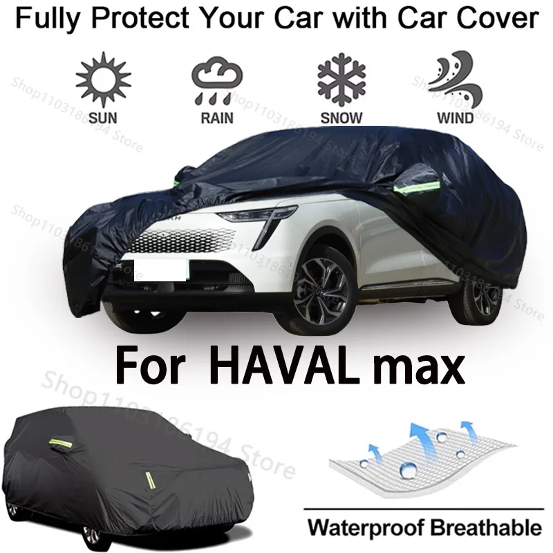 Full Car Cover For Haval MAX Outdoor Protective Gear-Snowproof, Sunshield, Waterproof and Dustproof Automobile Accessories
Full Car Cover For Haval MAX Outdoor Protective Gear-Snowproof, Sunshield, Waterproof and Dustproof Automobile Accessories