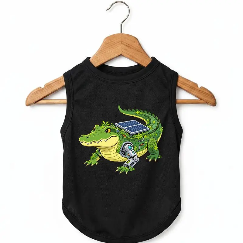 Cyber Croc Dog Vest - Summer Cooling Puppy Tank
Cyber Croc Dog Vest - Summer Cooling Puppy Tank