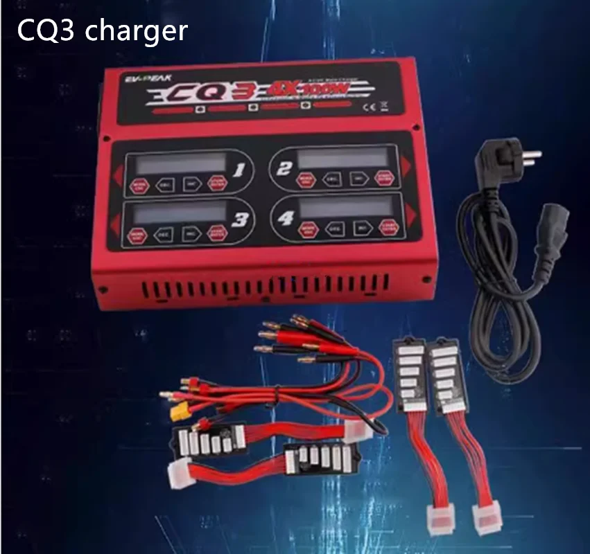 Балансное зарядное устройство CQ3, 100 Вт x 4 RC, многофункциональное, 4-канальное, интеллектуальное, для LiPo LiHV LiFe NiMH NiCd Pb аккумулятора
Балансное зарядное устройство CQ3, 100 Вт x 4 RC, многофункциональное, 4-канальное, интеллектуальное, для LiPo LiHV LiFe NiMH NiCd Pb аккумулятора