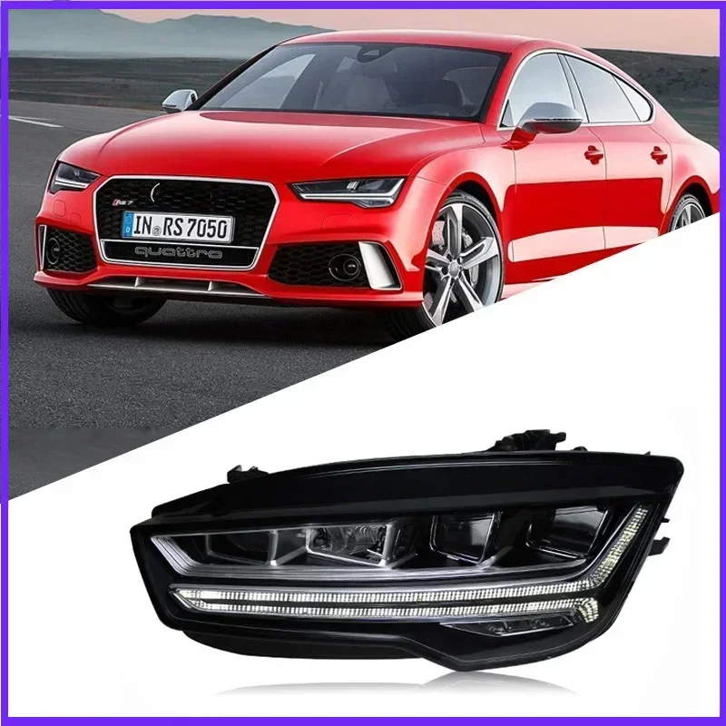 Автомобильные светодиодные фары в сборе для Audi A7 2014-2017 авто противотуманные фары DRL тормозной указатель поворота Plug and Play
Автомобильные светодиодные фары в сборе для Audi A7 2014-2017 авто противотуманные фары DRL тормозной указатель поворота Plug and Play