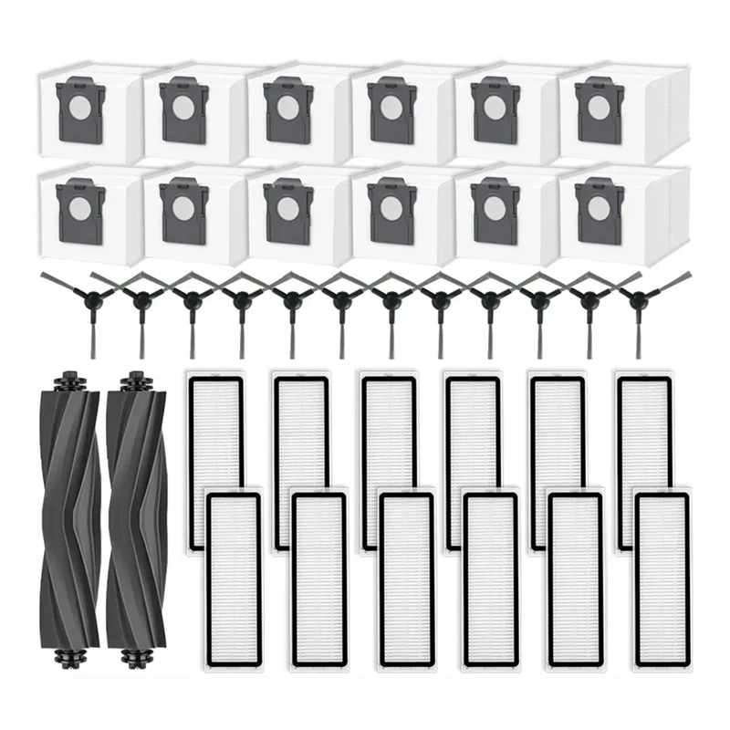 AU-For Dreame Mova S10 Plus Replacement Parts Accessories Main Side Brush Hepa Filter Dust Bag
AU-For Dreame Mova S10 Plus Replacement Parts Accessories Main Side Brush Hepa Filter Dust Bag