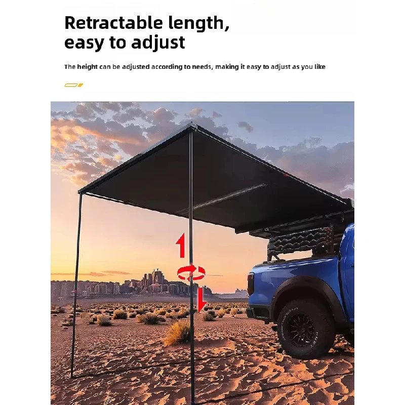 Hot Selling Car Outdoor Vehicle-Mounted Canopy Side-Opening Shelter Tent RV Sunshade Waterproof (300 High Quality
Hot Selling Car Outdoor Vehicle-Mounted Canopy Side-Opening Shelter Tent RV Sunshade Waterproof (300 High Quality