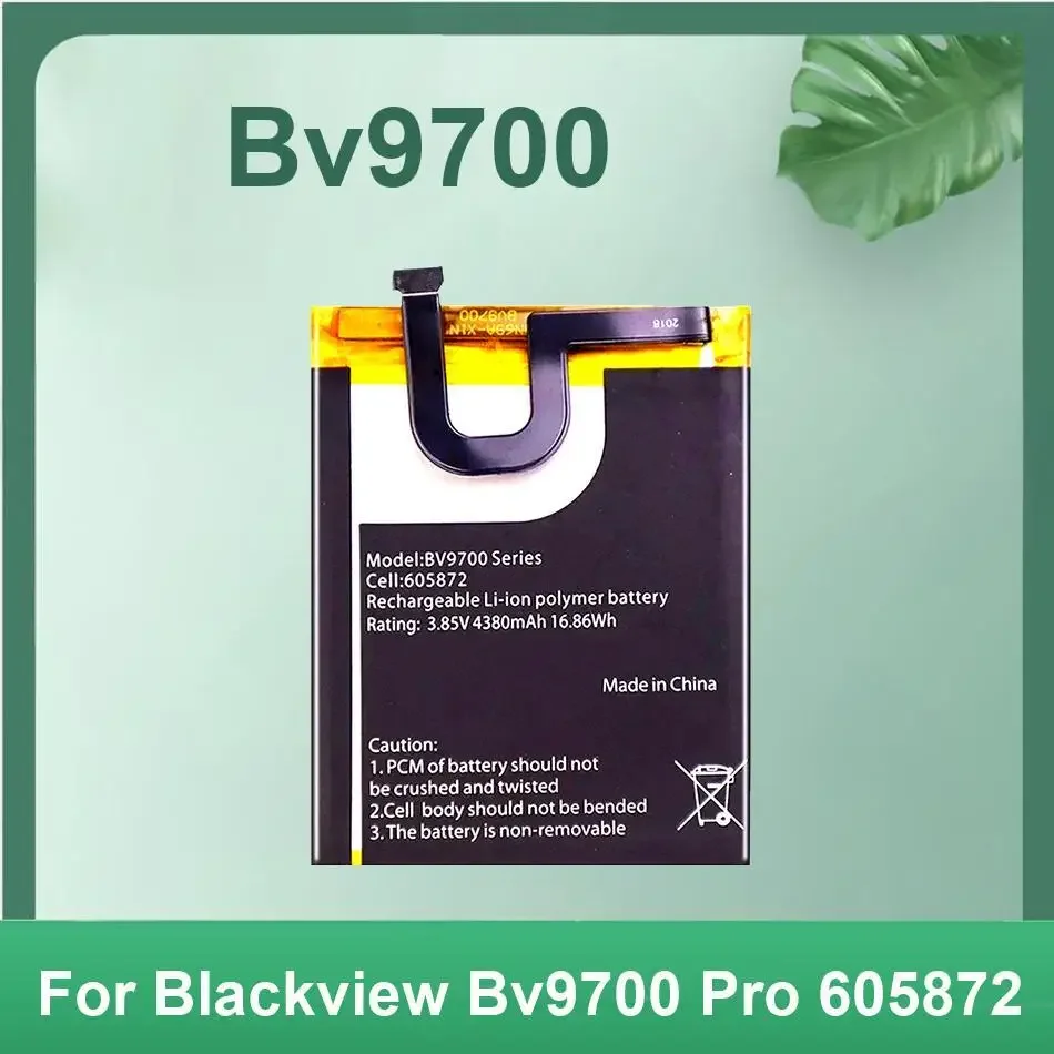 Bv9700 4380Mah Mobile Phone Battery For Blackview Pro 605872 High-Capacity Replacement
Bv9700 4380Mah Mobile Phone Battery For Blackview Pro 605872 High-Capacity Replacement