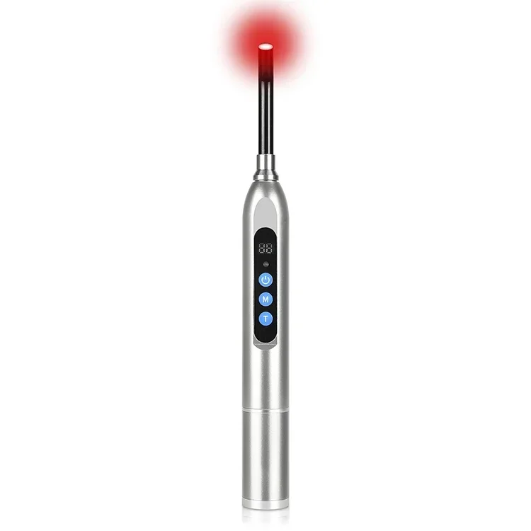 Home beauty instrument 4W handheld portable red light infrared light therapy device cold sore treatment
Home beauty instrument 4W handheld portable red light infrared light therapy device cold sore treatment
