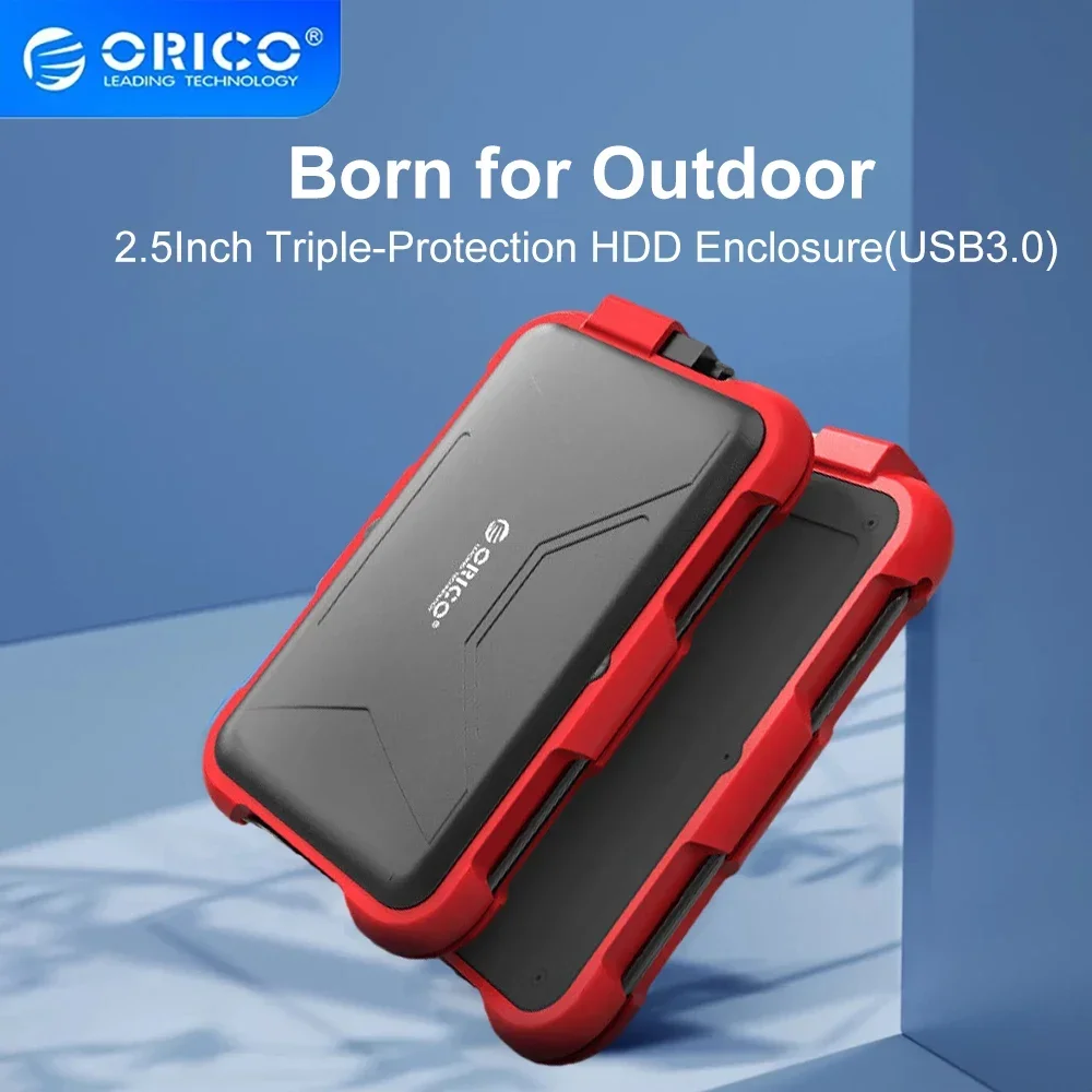 Водонепроницаемый ударопрочный корпус для внешнего жесткого диска ORICO HDD 2,5 USB 2,5 Type A с кабелем и крючком для 2,5-дюймового HDD SSD
Водонепроницаемый ударопрочный корпус для внешнего жесткого диска ORICO HDD 2,5 USB 2,5 Type A с кабелем и крючком для 2,5-дюймового HDD SSD