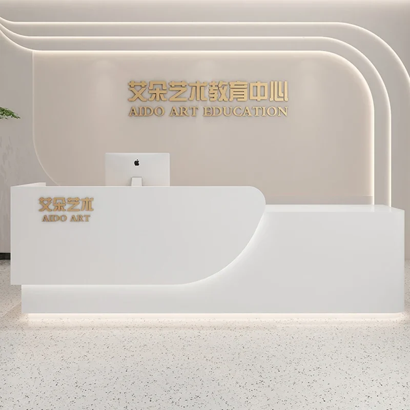 Aesthetic Reception Desk Counter Office Desks Salon Table Clothing Tables Cash Register Japanese Empfangtheke Trendy Furniture
Aesthetic Reception Desk Counter Office Desks Salon Table Clothing Tables Cash Register Japanese Empfangtheke Trendy Furniture
